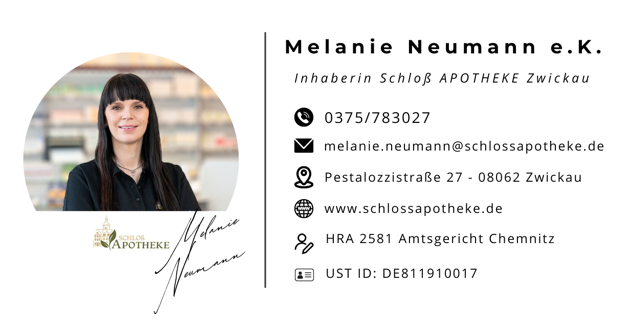 Kontaktdaten Schloss Apotheke Zwickau